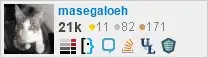 profile for masegaloeh on Stack Exchange, a network of free, community-driven Q&A sites