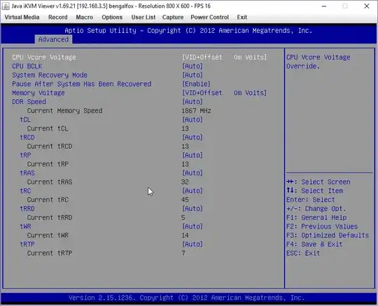 Overclock / HyperSpeed settings