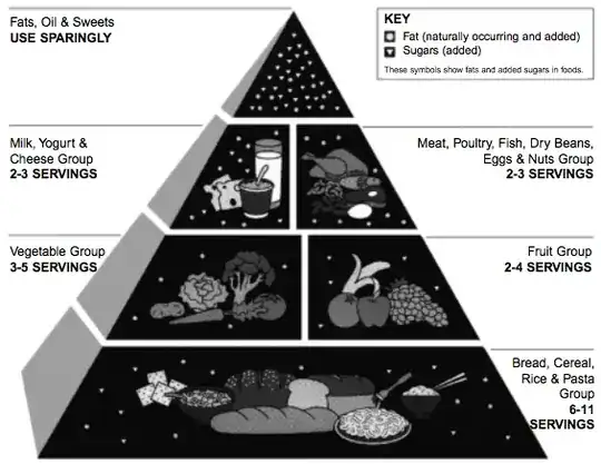 USDA FOOD GUIDE PYRAMID