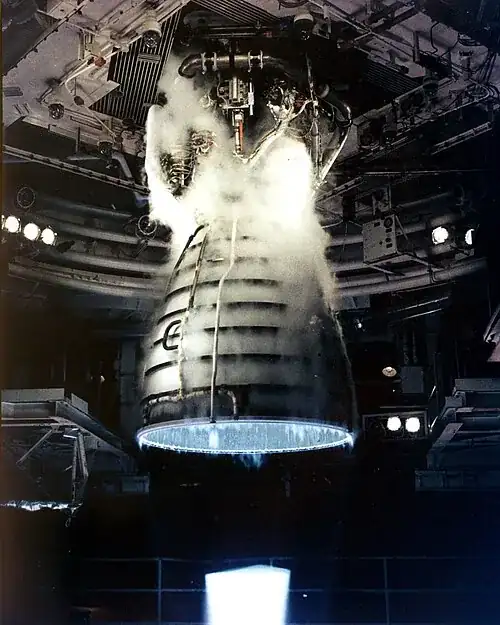 Space Shuttle Main Engine (RS-25) Test, 1981, NASA