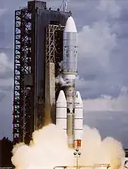 Titan-Centaur launching Voyager 2