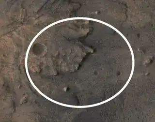 Perseverance Rover 7x7 x 6.6 km Landing Ellipse in Jezero Crater