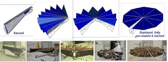 UltraFlex solar array deployment