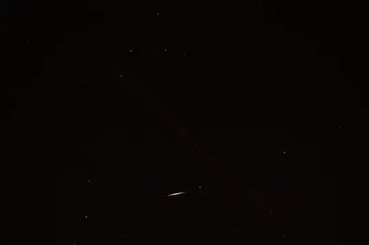 Iridium flare