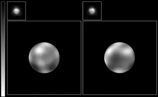 ESA Faint Object Camera's view of Pluto