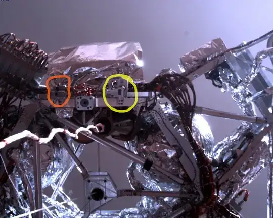 Descend stage from rover's perspective, suspected cable cutters highlighted