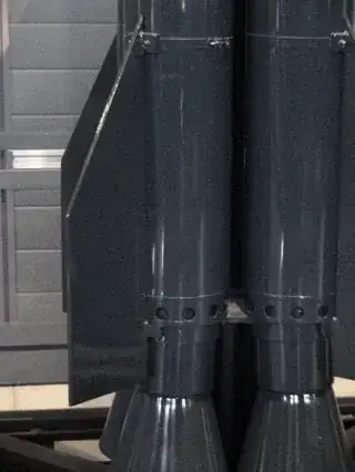 Farside rockoon 1st stage