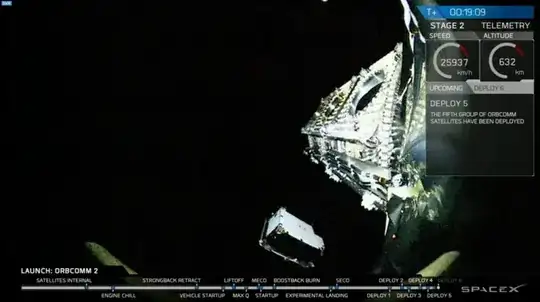 Deploying the Orbcomm constellation