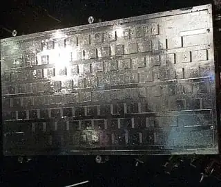 old Iridium antenna panel