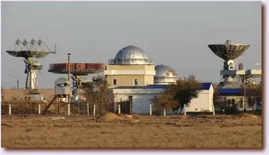 IP-1 site at Baikonur cosmodrome from kik-sssr.ru/IP_1_Turatam_Foto(dot)htm