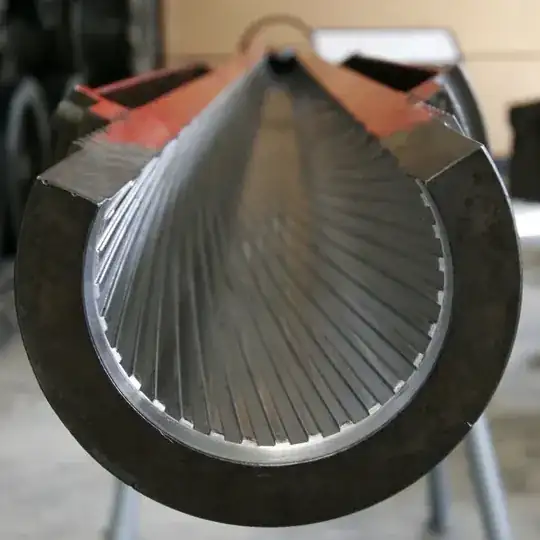 105mm tank run riffling