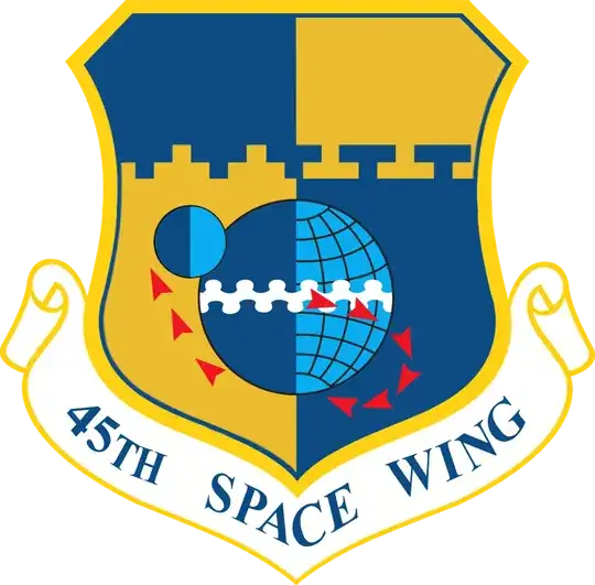 45th Space Wing emblem from Wikimedia
