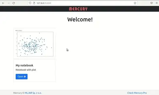 the web app from Jupyter Notebook