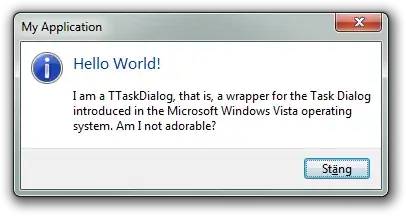 Sample of a TTaskDialog