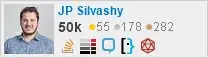 profile for JP Silvashy on Stack Exchange, a network of free, community-driven Q&A sites