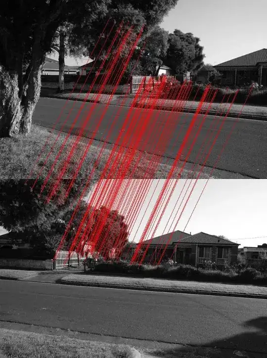 FLANN keypoint matches