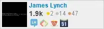 profile for James Lynch on Stack Exchange, a network of free, community-driven Q&A sites profile for James Lynch on Stack Exchange, a network of free, community-driven Q&A sites