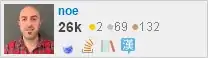profile for noe on Stack Exchange, a network of free, community-driven Q&A sites