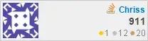profile for Chriss at Stack Overflow, Q&A for professional and enthusiast programmers