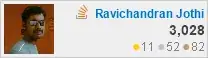 profile for Ravichandran Jothi at Stack Overflow, Q&A for professional and enthusiast programmers