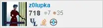 profile for z0lupka on Stack Exchange, a network of free, community-driven Q&A sites