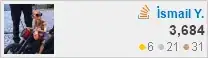 profile for iswailyildiz at Stack Overflow, Q&A for professional and enthusiast programmers