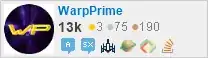profile for WarpPrime on Stack Exchange, a network of free, community-driven Q&A sites