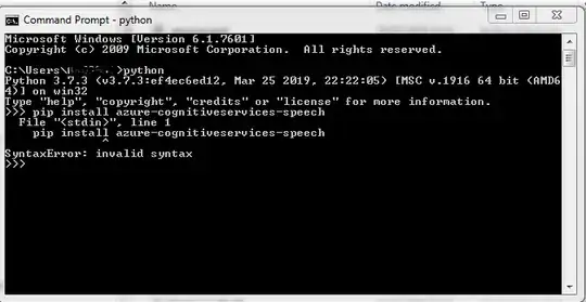 cmd prompt - install error