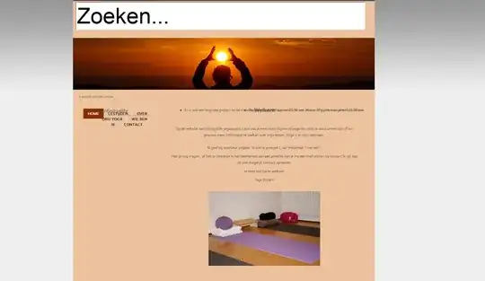 Picture of the error