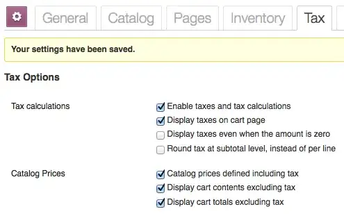Developer console screenshot