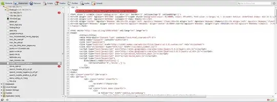 Snip of PostMan Showing Error