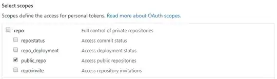 Select <code>public_repo</code>