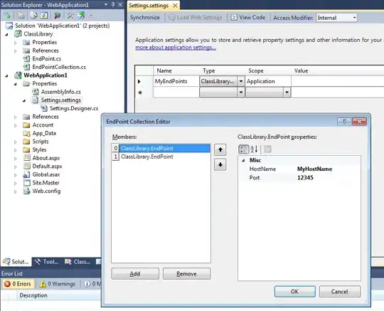 Visual Studio's settings value editor