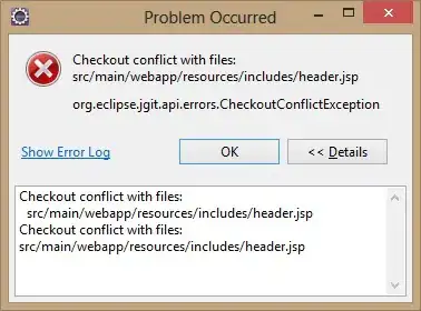 Checkout Conflict