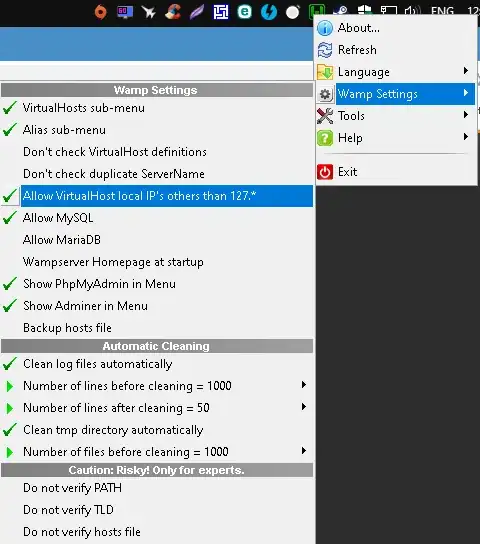 Control Service Endpoints
