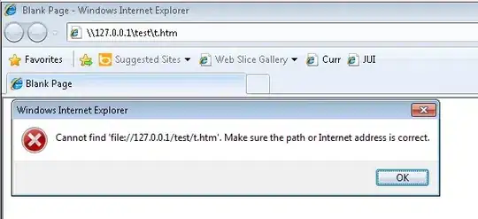 Image of the problem with row spacing
