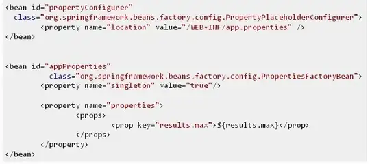 before deletion showing size difference