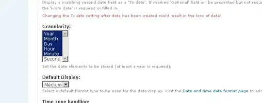 image for data object on response body