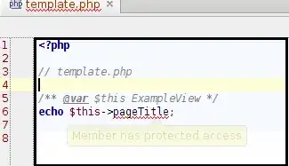 Success with backticks