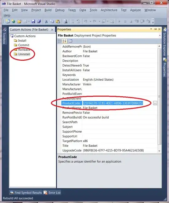screenshot of debugger with order of jumps
