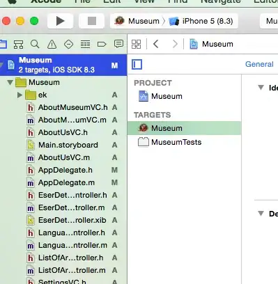 xcode project general general tab