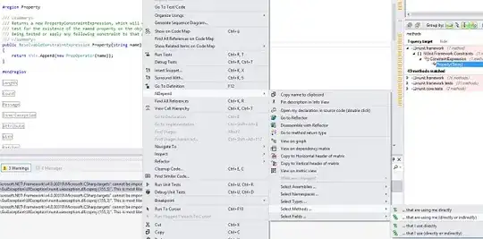 NDepend Visual Studio method right click
