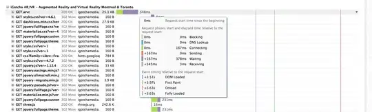 Output with formatted HTML