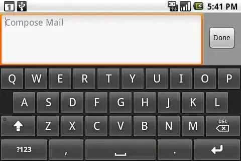 Android fullscreen editing view Android fullscreen editing view