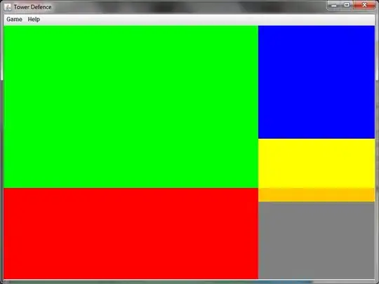 console output: working