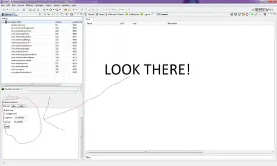 Image below shows help panel