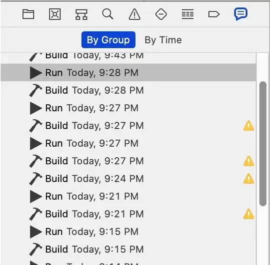 The terminal view of installing the extension