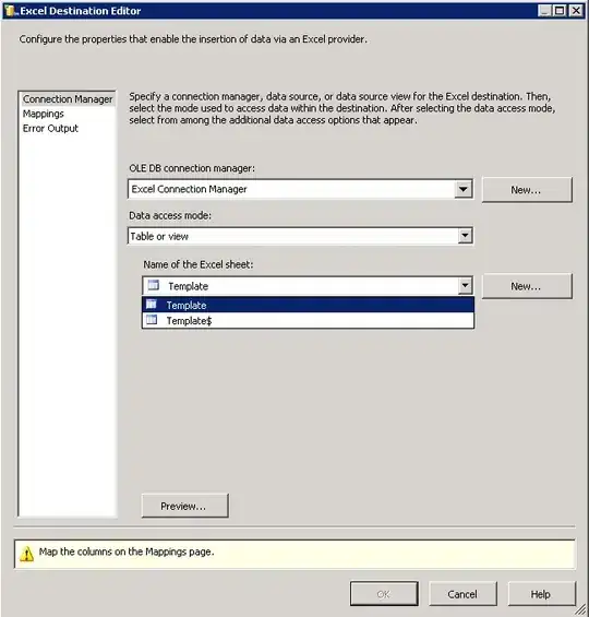 Error while debugging
