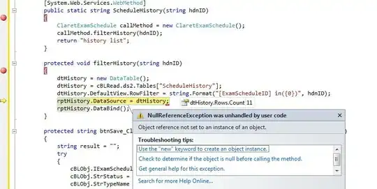 Strange console output