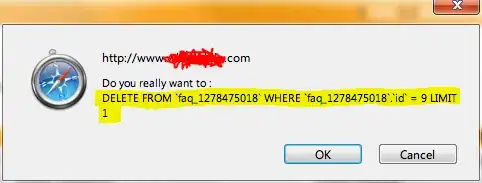 Output from codepen sample